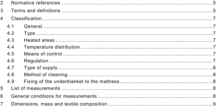 IEC 60299-2014 pdf Household electric blankets – methods for measuring performance