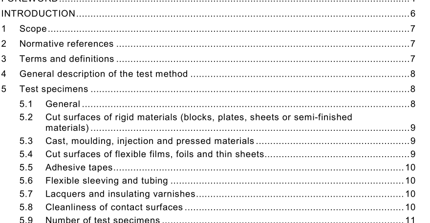 IEC 60426-2007 pdf Electrical insulating materials – Determination of electrolytic corrosion caused by insulating materials – Test methods