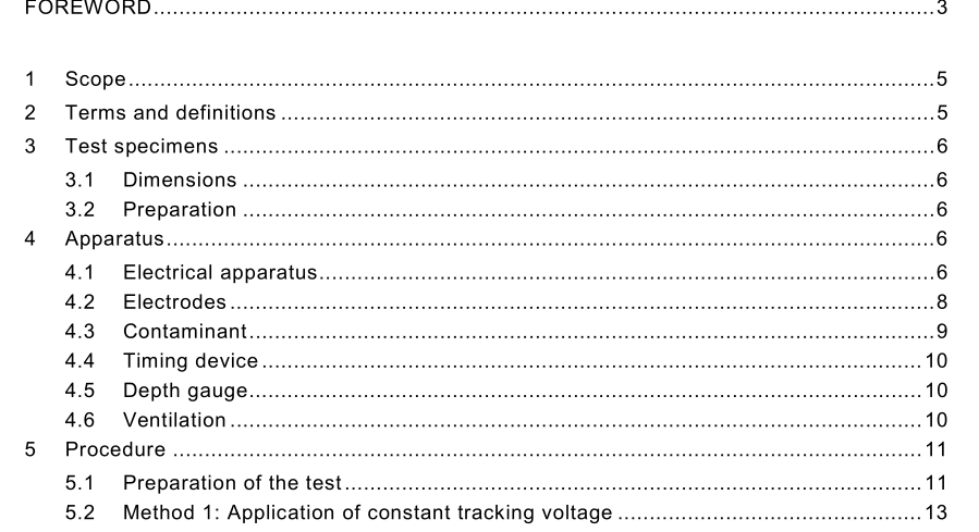IEC 60587-2007 pdf Electrical insulating materials used under severe ambient conditions – Test methods for evaluating resistance to tracking and erosion