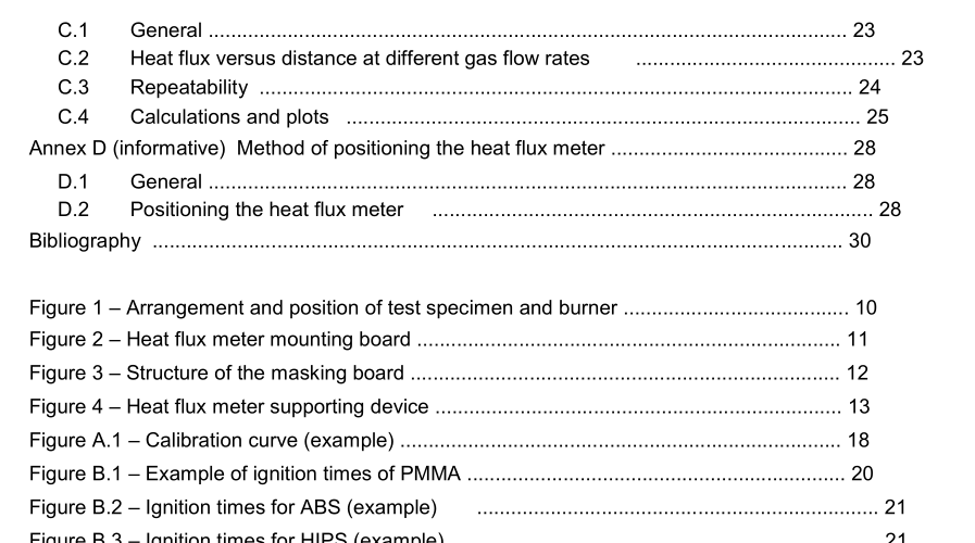IEC 60695-11-11-2021 pdf Fire hazard testing – Part 11-11: Test flames – Determination of the characteristic heat flux for ignition from a non-contacting flame source