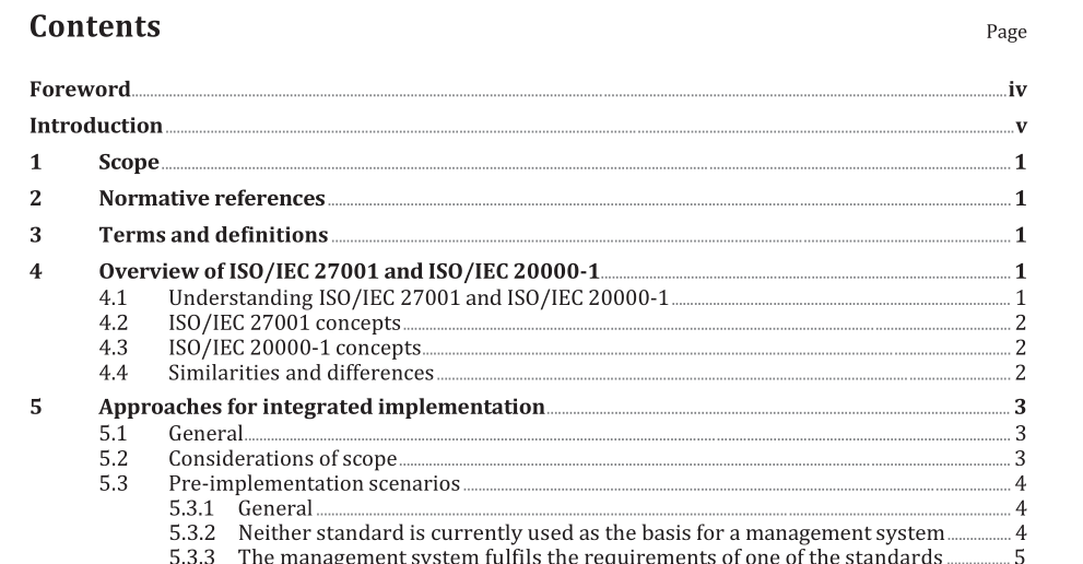 ISO IEC 27013-2021 pdf Information security, cybersecurity and privacy protection — Guidance on the integrated implementation of ISO/IEC 27001 and ISO/IEC 20000-1